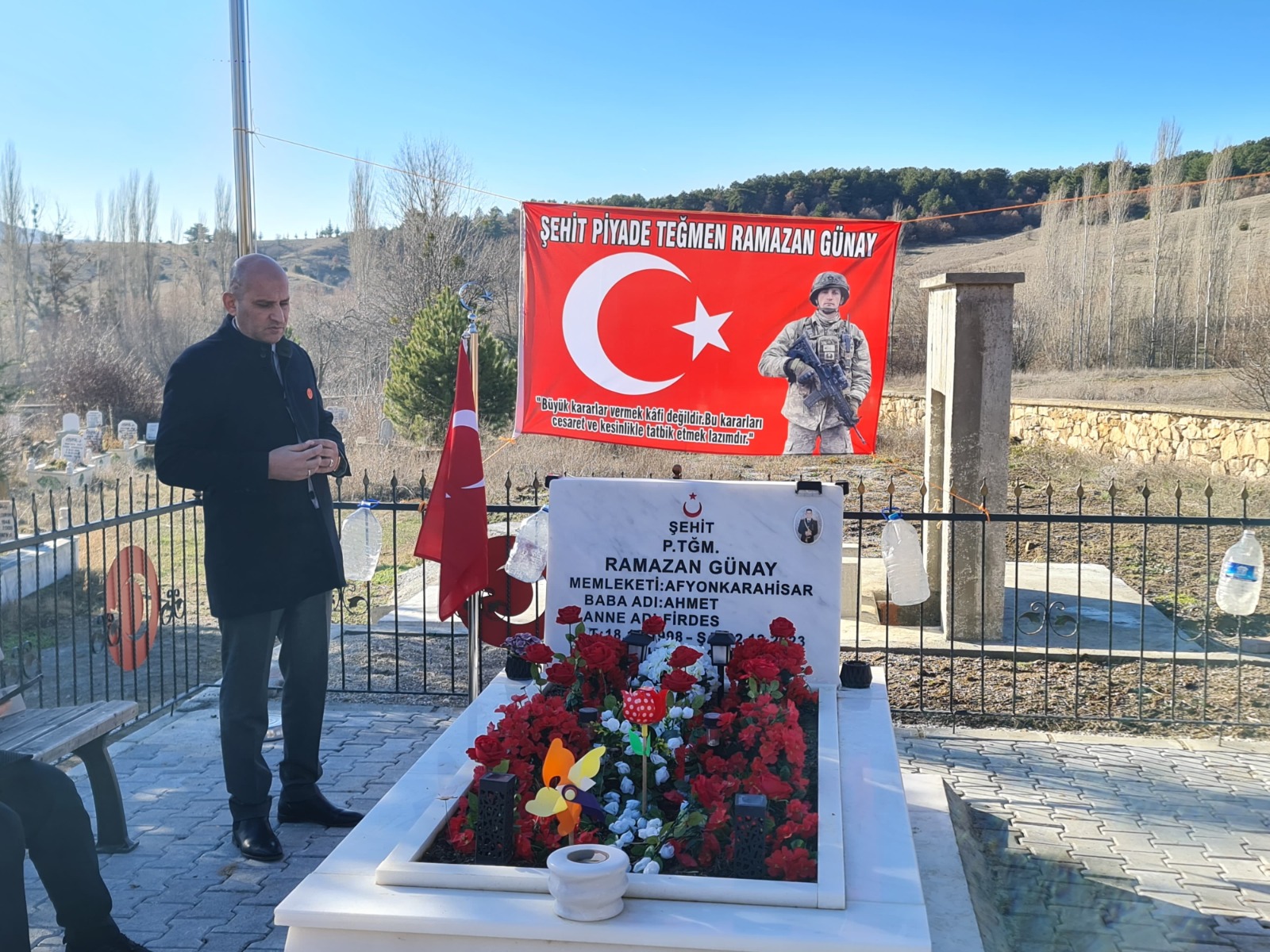 Şehit Ramazan Günay Şehadetinin Birinci Yılında Anıldı