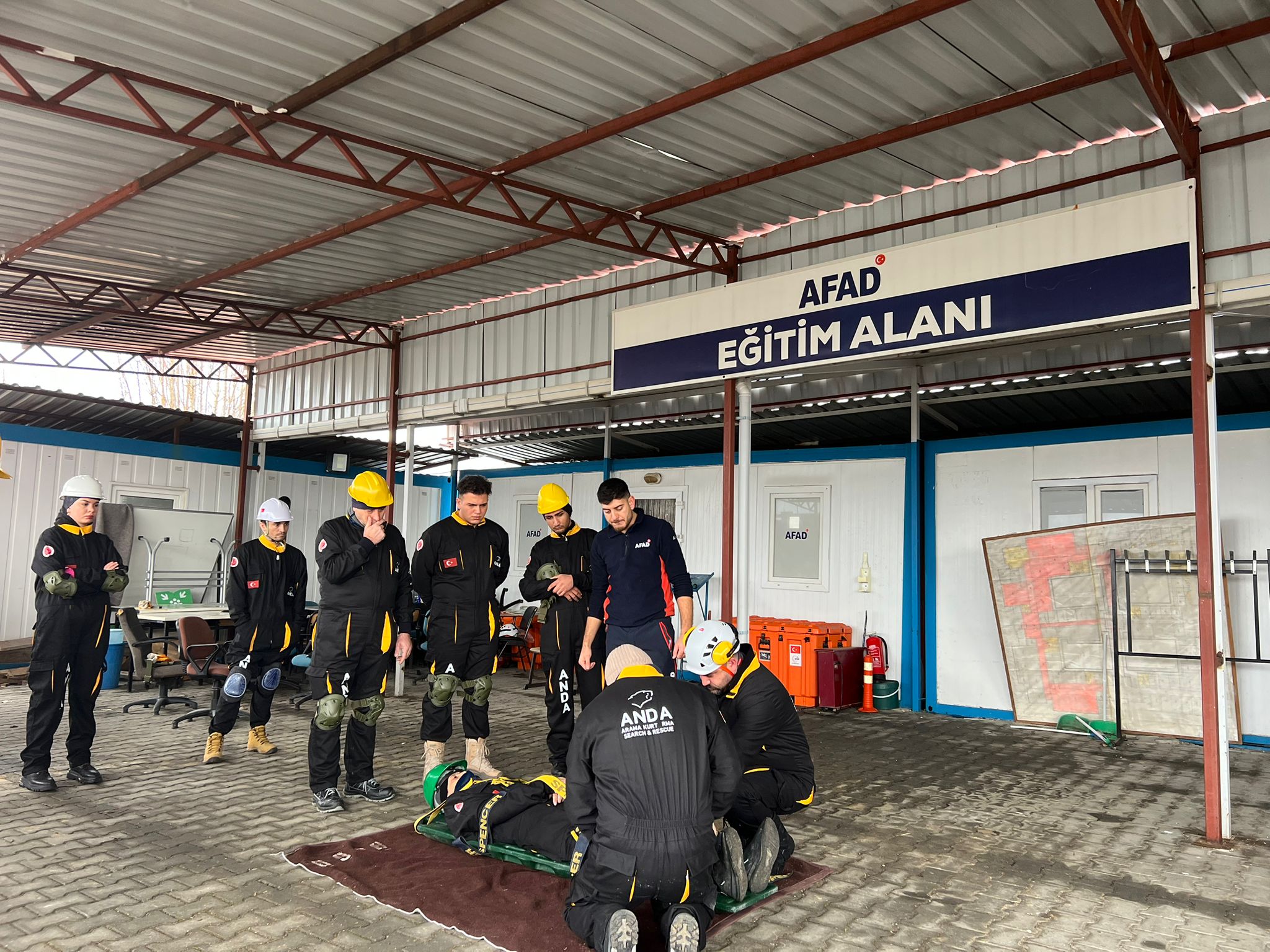 ANDA AFSÜ Ekibi Eğitimlerine Hız Kesmeden Devam Ediyor!