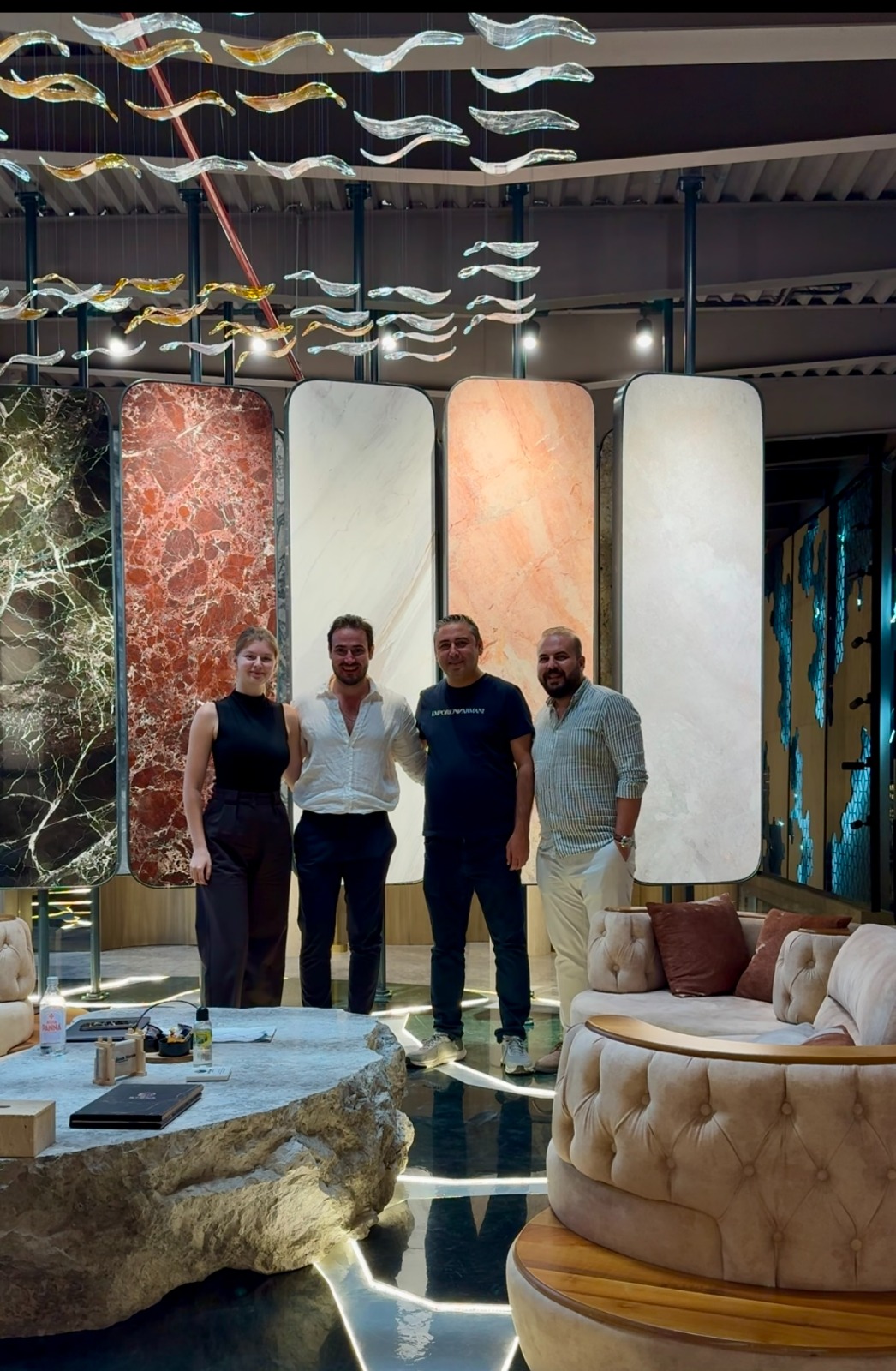 Körfez’e Afyon mermeri damgası: Marble Systems Tureks Dubai’de!