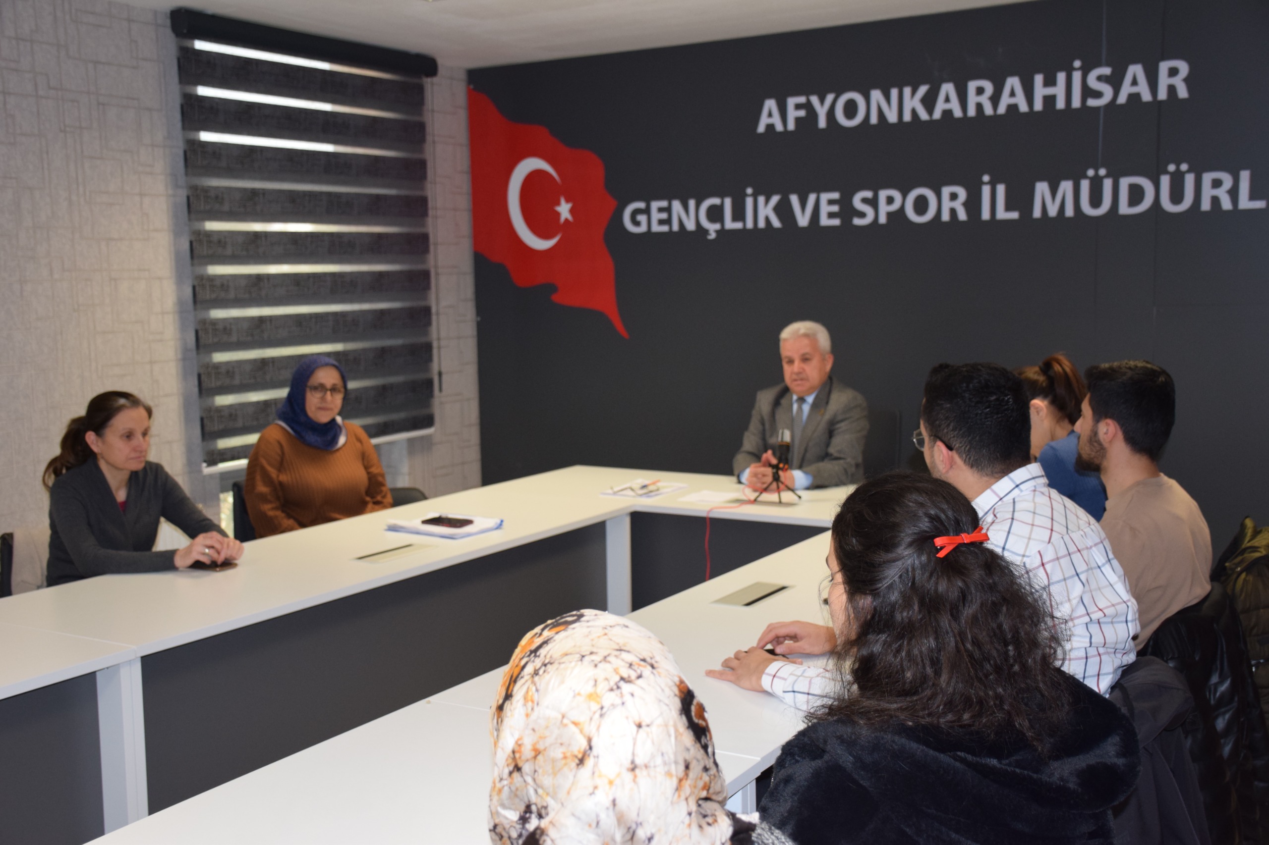 Afyon’da Yurt Eğitim Sorumluları Toplantıda Bir Araya Geldi