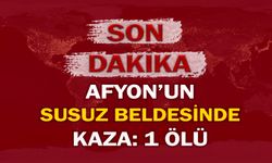 Afyon’un Susuz Beldesinde kaza: 1 ölü!