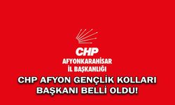 CHP Afyon Gençlik Kolları Başkanı belli oldu!