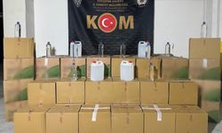 Eskişehir'de Kaçak İçki Operasyonunda Bin 500 Litre Etil Alkol Ele Geçirildi