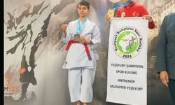 Afyonlu karate sporcusunun büyük başarısı