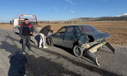 Afyon Emirdağ’da kaza: 3 yaralı!