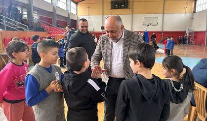 Sandıklı'da geleceğin sporcularının belirlenmesi için yetenek taraması yapıldı