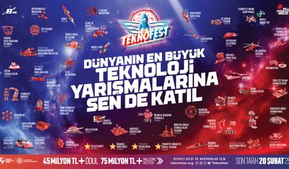 TEKNOFEST 2025 başvuruları devam ediyor: Son tarih 20 Şubat!
