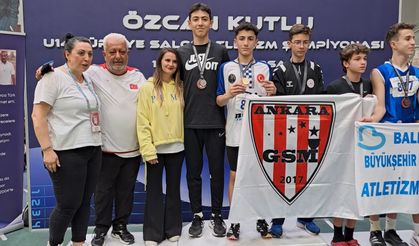 Afyonlu Atlet Nihat Karabacak Türkiye ikincisi oldu!