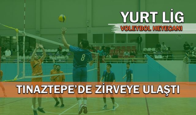 Yurt Lig Voleybol Heyecanı Tınaztepe’de Zirveye Ulaştı