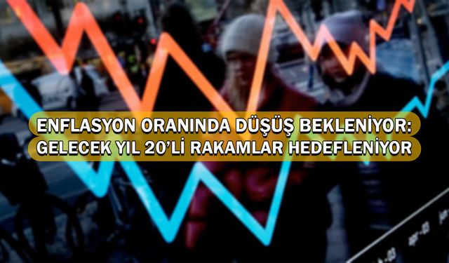 Enflasyon’da yeni umut: Gelecek Yıl 20'li Rakamlar Hedefleniyor!