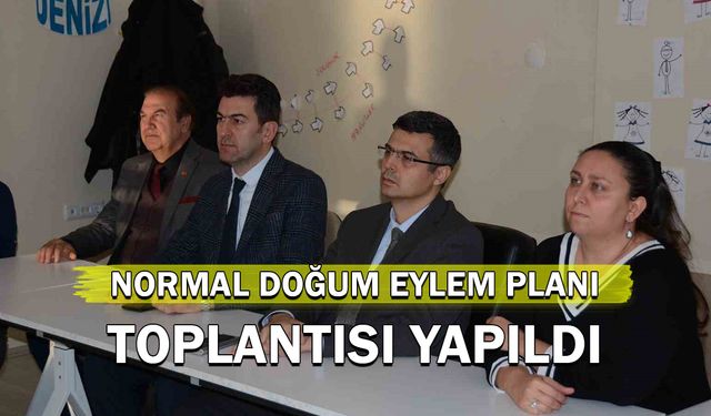 Normal Doğum Eylem Planı Toplantısı Yapıldı