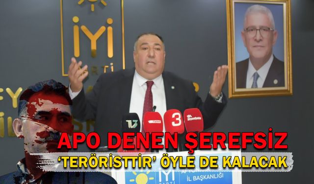 APO Denen Şerefsiz “Teröristtir” Öyle de Kalacak!