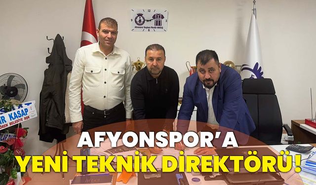 Afyonspor’un yeni teknik direktörü Turan Saltuk oldu!