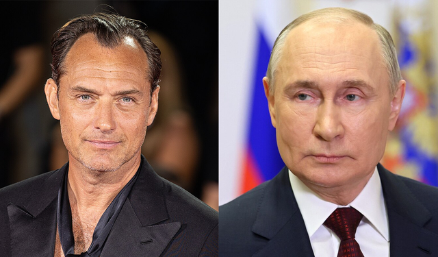 Ünlü Hollywood Oyuncusu Jude Law Putin'i Oynayacak