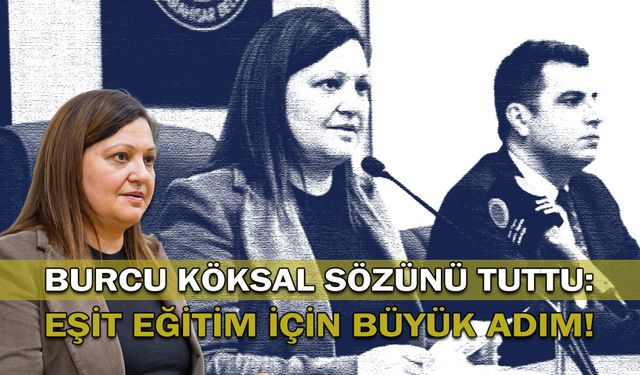 Başkan Köksal sözünü tuttu: eşit eğitim için büyük adım!