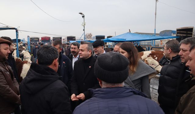 CHP'li Afyon İl Başkanı Erhan’dan Hayvancılık İsyanı: Üretici Zararına Satış Yapıyor!