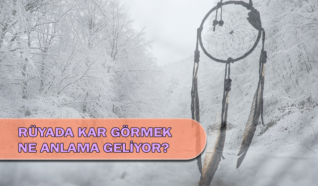 Rüyada Kar Görmek Ne Anlama Geliyor?